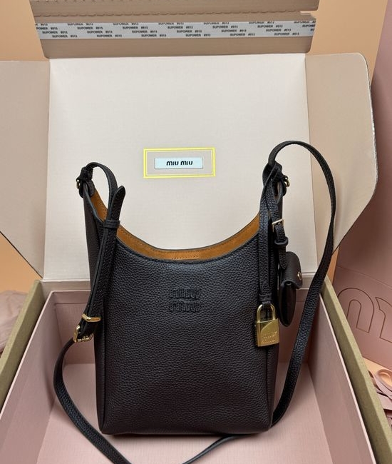 Miu Miu Hobo Coffee Bag _5BB099