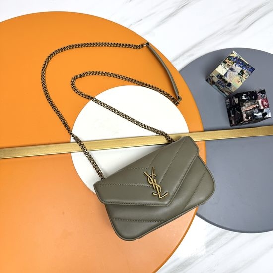 Yves Saint Laurent YSL LouLou Mini Lambskin Bag 821749