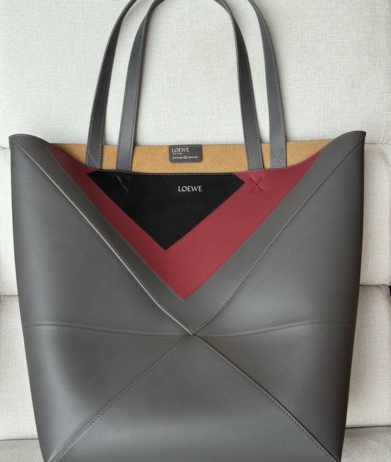 Loewe Puzzle Fold Large Leather Tote 1761-1