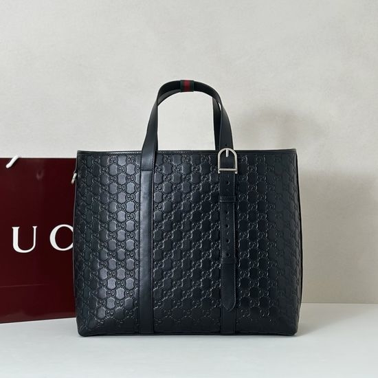 Gucci Embossed Leather Handbag 850218