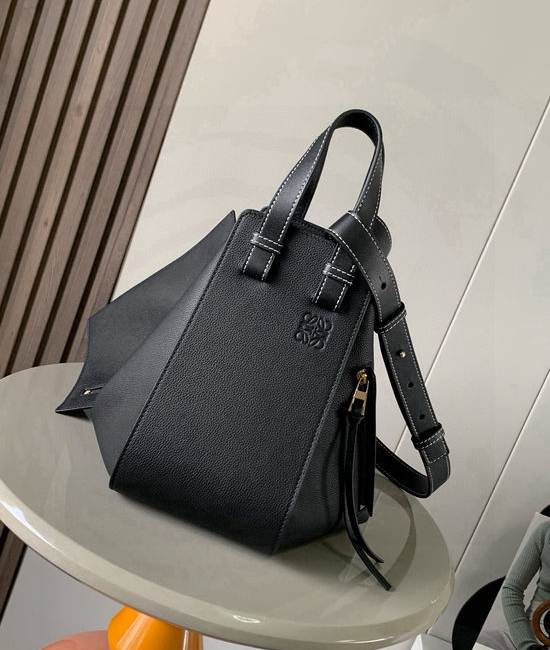 Loewe Hammock Grained Leather Handbag 9060