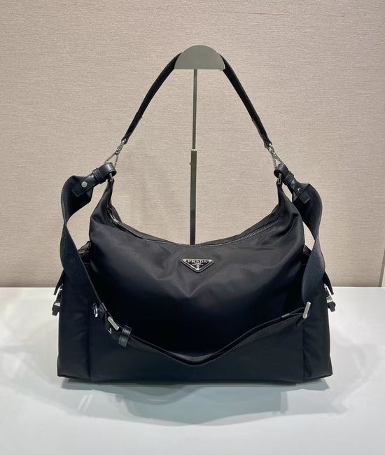 Prada Explore Nylon Hobo Bag 2VH204
