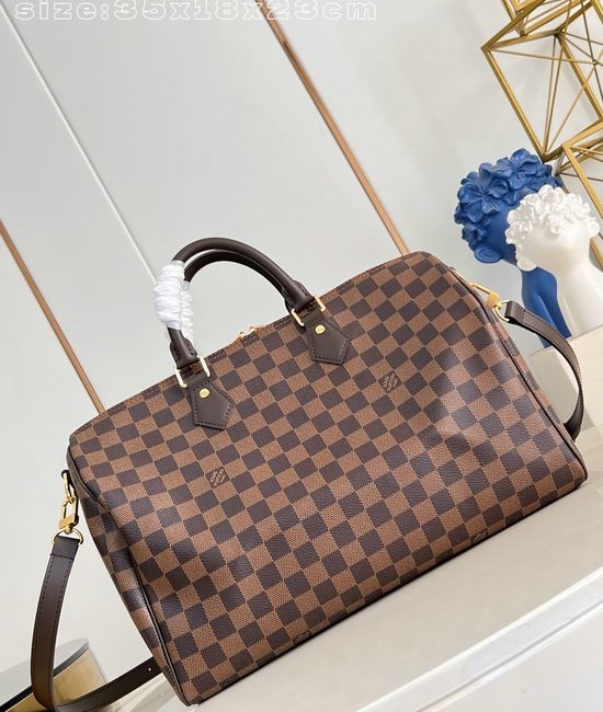 Louis Vuitton LV Speedy Bandoulière 35 Damier Ebene Canvas N40591