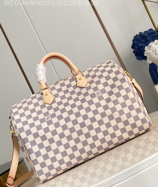 Louis Vuitton LV Speedy Bandoulière 35 Damier Ebene Canvas N41372