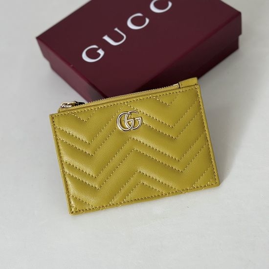Gucci Mini Bag Mustard Lambskin 837747