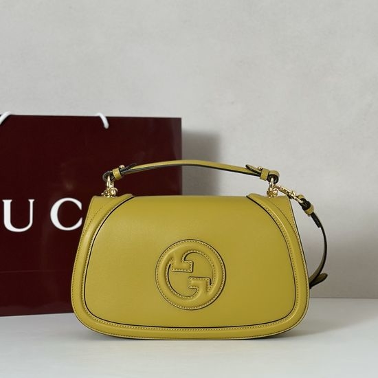 Gucci Handbag Mustard Yellow 815716