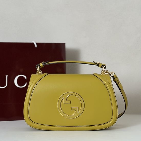 Gucci Mustard Satchel Bag 815719