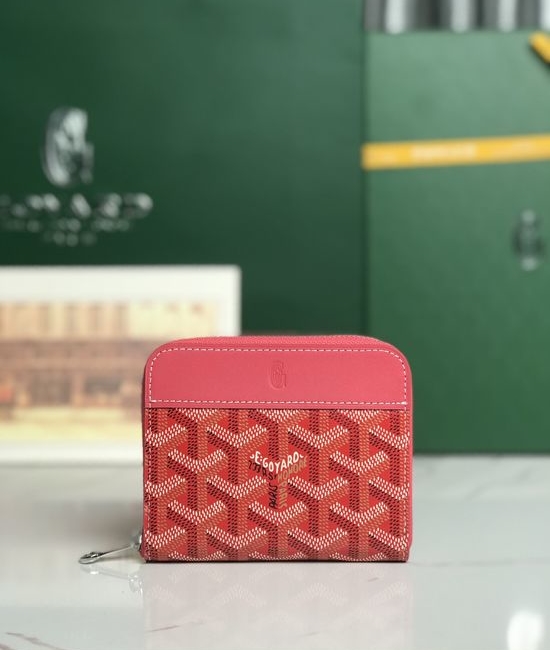 Goyard Matignon Mini Zip Closure Wallet 020605