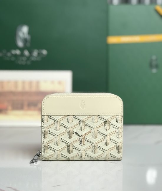Goyard Matignon Mini Zip Closure Wallet 020605