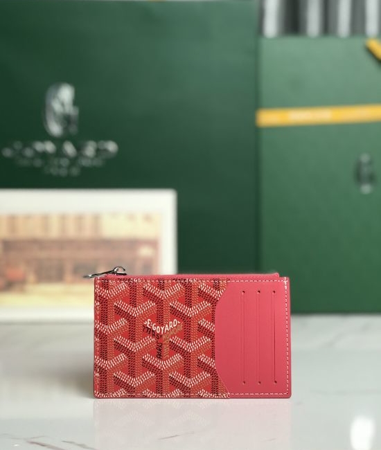 Goyard Bourbon Zip Card Holder 020244