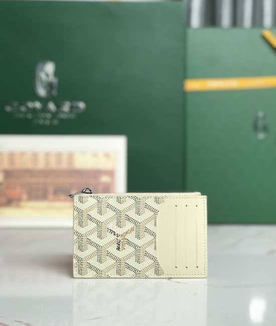 Goyard Bourbon Zip Card Holder 020244