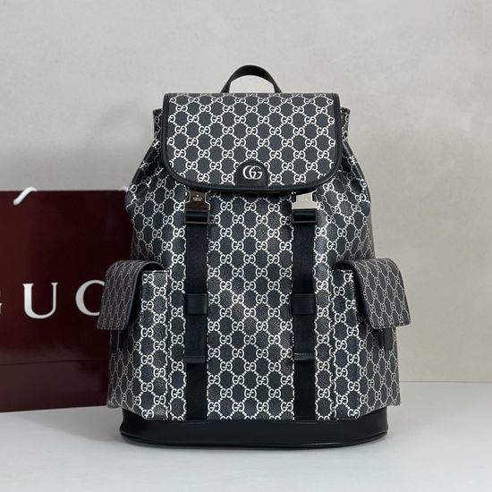 Gucci Black Silver Large Tote Bag 839110