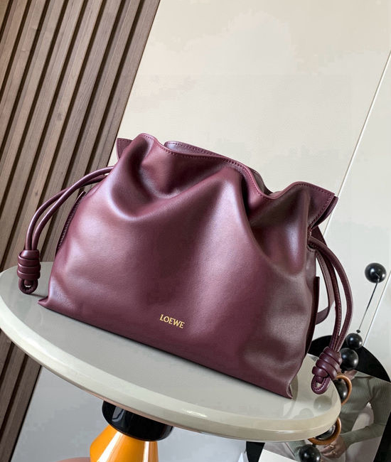 Loewe Flamenco Nappa Leather Clutch Bag 9043