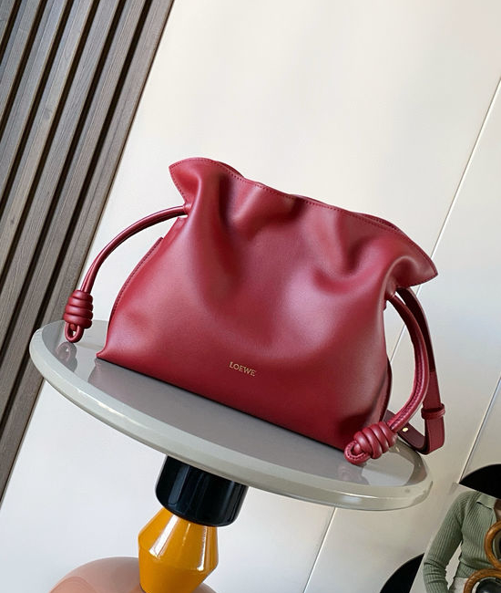 Loewe Flamenco Nappa Leather Clutch Bag 9043