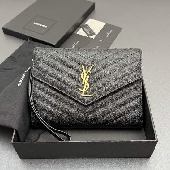 Yves Saint Laurent YSL Matelasse Envelope Clutch 617662