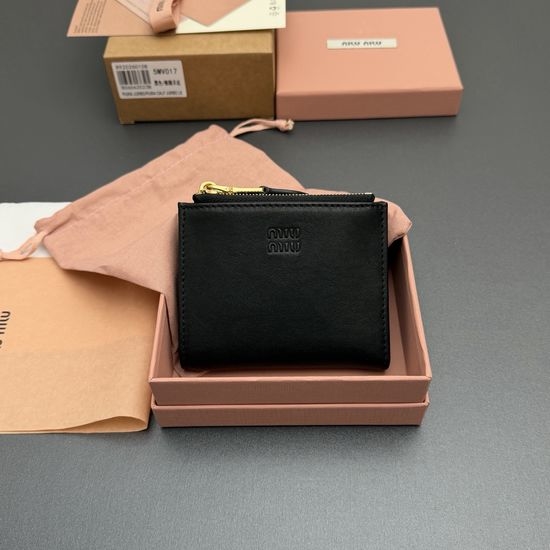 Miu Miu Leather Short Wallet 5MV017