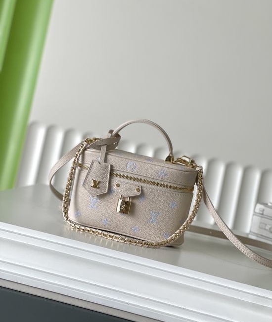 Louis Vuitton LV Vanity Bag Genuine Leather M27744