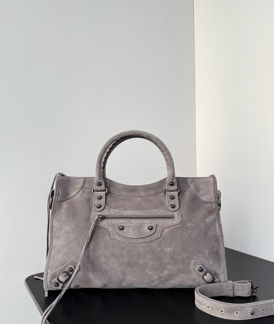 Balenciaga Vintage Suede Shoulder Crossbody Bag 9588