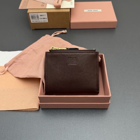 Miu Miu Vintage Lambskin Short Wallet 5MV017