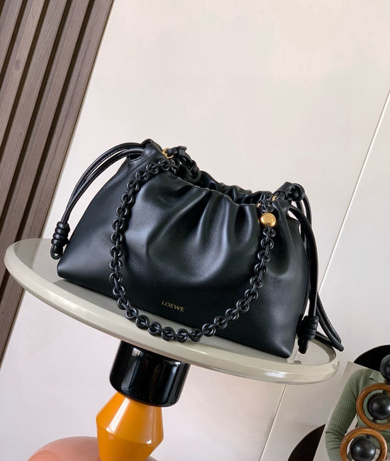 Loewe Flamenco Purse Medium Deer Leather Bag 9057