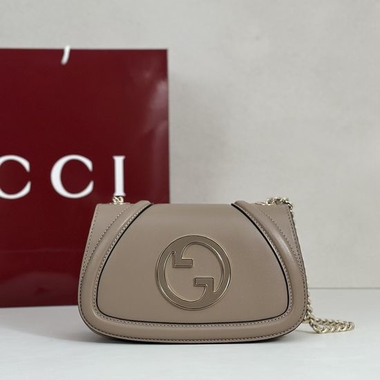 Gucci Grey Brown Classic Bag 815711