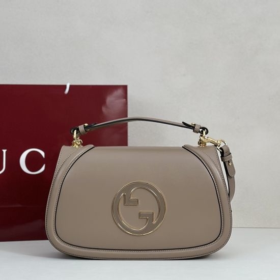 Gucci Casual Shoulder Bag Taupe 815719