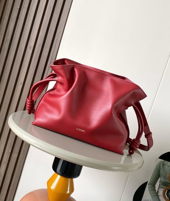 Loewe Flamenco Soft Leather Clutch Bag 9043