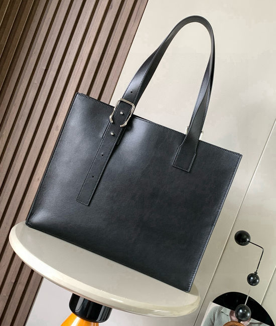 Loewe Buckle Horizontal Tote Classic Leather Bag 9053