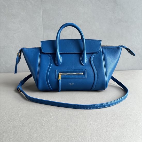 Celine Luggage Classic Leather Handbag 124213