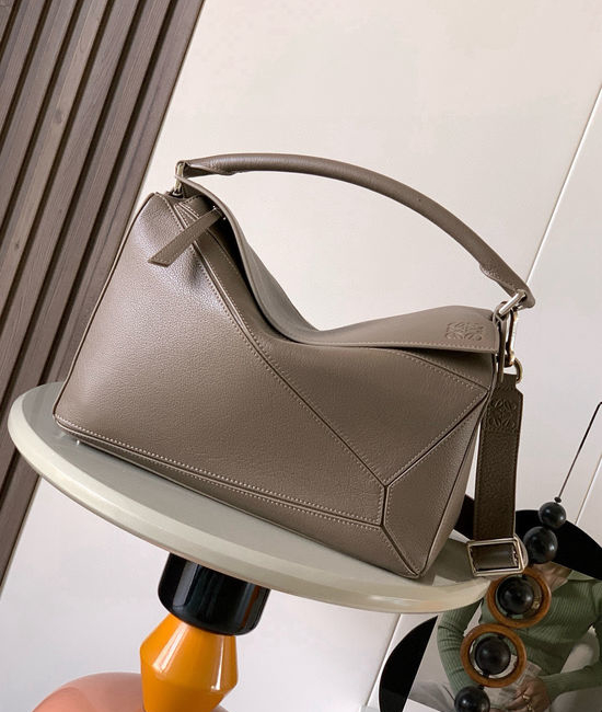 Loewe Puzzle Geometric Leather Handbag 9095