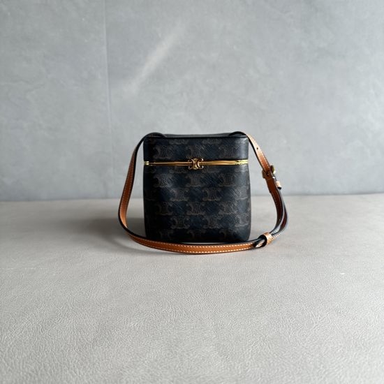 Celine Triomphe Frame Box Bag 124232
