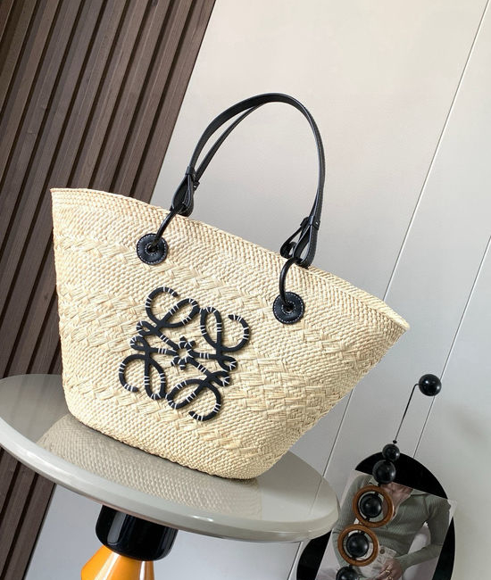 Loewe Anagram Basket Woven Handbag 8011
