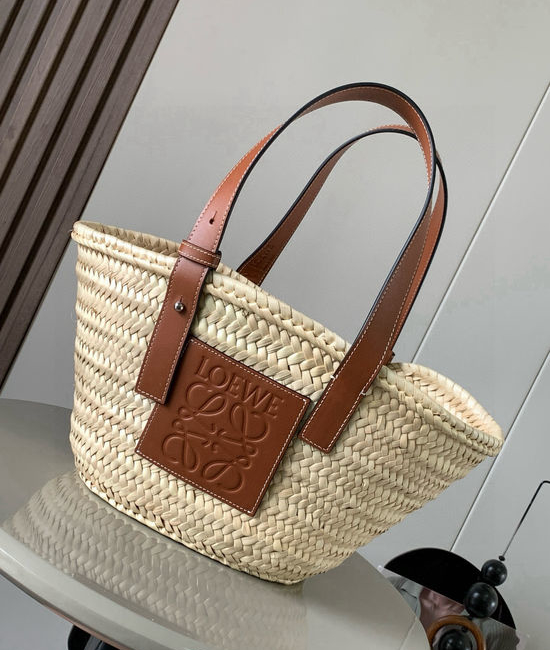 Loewe Basket Small Palm Leaf Woven Bag 8004