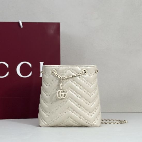 Gucci Handbag Ivory White 856404