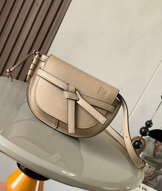Loewe Gate Duel Leather Saddle Bag 9032