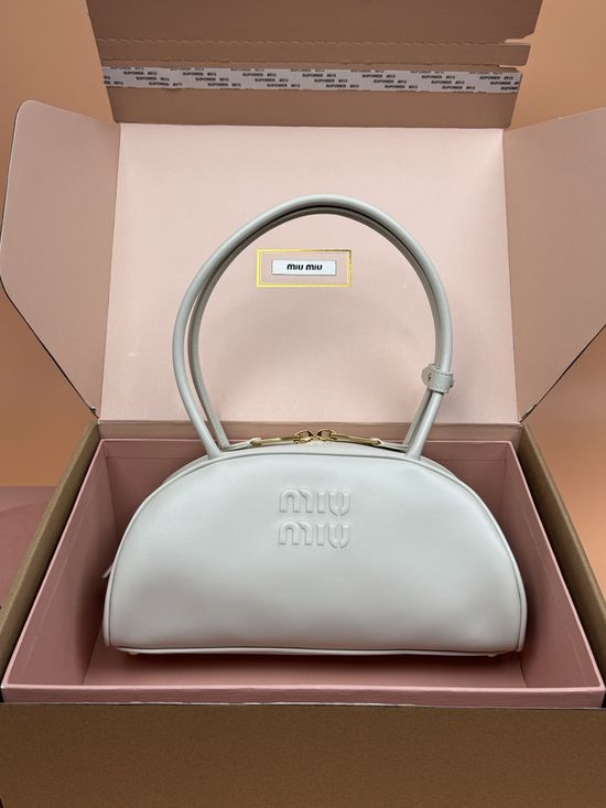 Miu Miu Beau Cowhide Handbag 5BB193