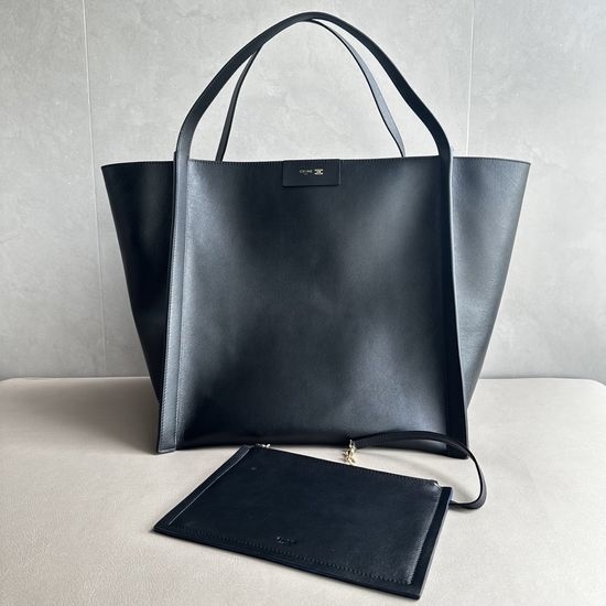 Celine CUBE Medium Grained Calfskin Tote Bag 123422