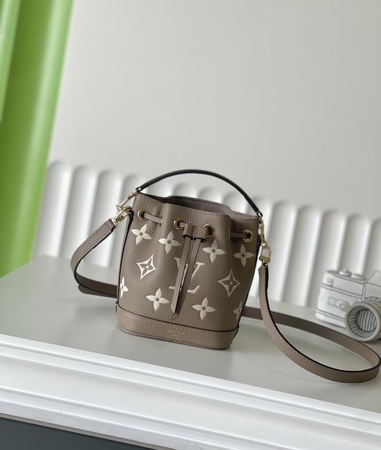 Louis Vuitton LV NANO NOe Mini Bucket Bag M46291