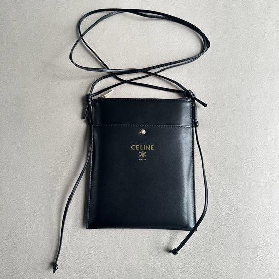 Celine Sharp Pouch Minimalist Leather Phone Bag 10P812