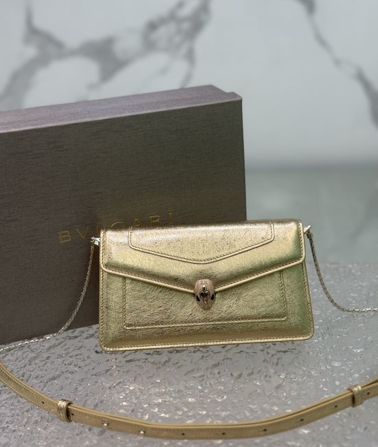 BVLGARI Serpenti Forever Leather Crossbody Bag 294650
