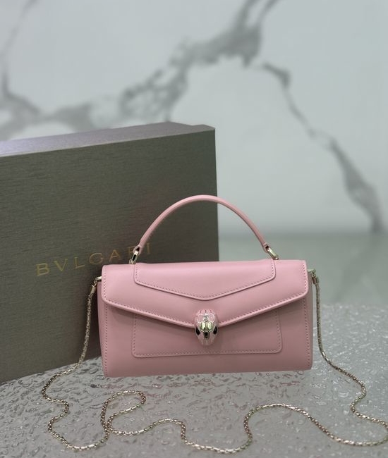 BVLGARI Serpenti Forever Leather Phone Bag 294239