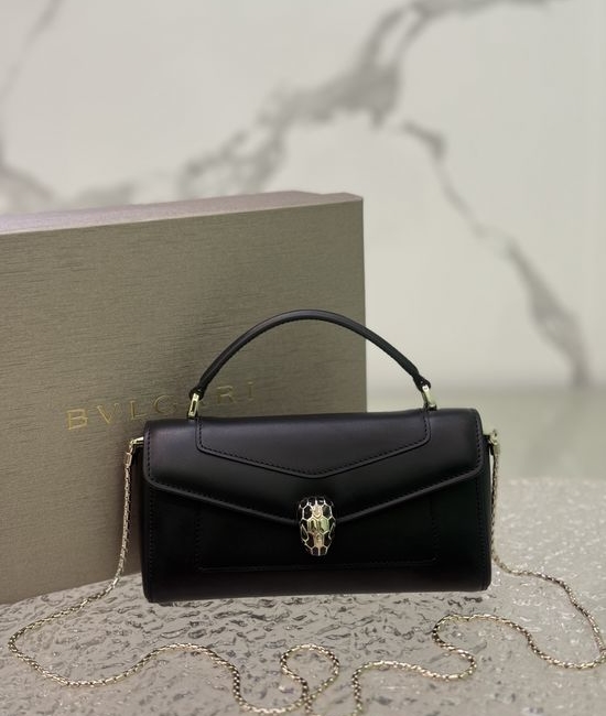 BVLGARI Serpenti Forever Leather Phone Bag 294239