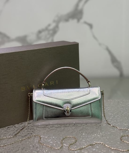 BVLGARI Serpenti Forever Leather Phone Bag 294239