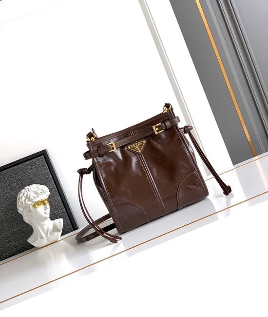 Prada Bonnie Leather Crossbody Bag 1BH229