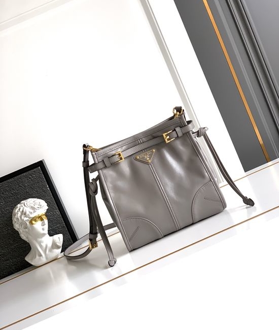 Prada Bonnie Leather Crossbody Bag 1BH229