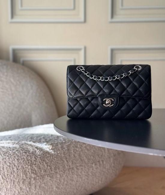 Chanel Classic Flap Caviar Leather Small Bag 11575