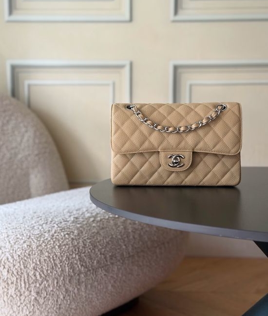Chanel Classic Flap Caviar Leather Small Bag 11571