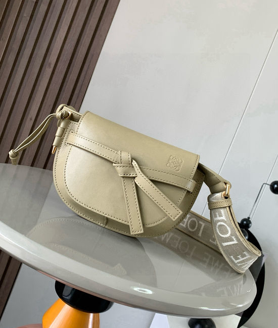 Loewe Gate Duel Classic Leather Satchel 9003