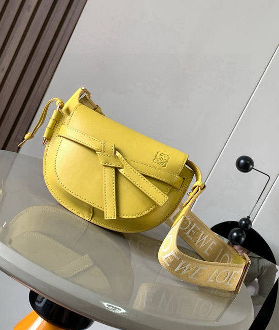 Loewe Gate Duel Leather Saddle Bag 9003