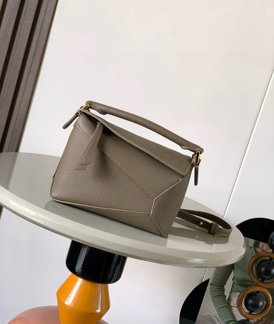 Loewe Puzzle Mini Leather Handbag 9310-8003